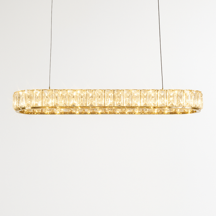 Lucenté Halo Linear Pendant Light